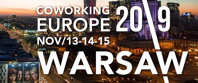 Coworking Europe Conference 2019 - Warsaw